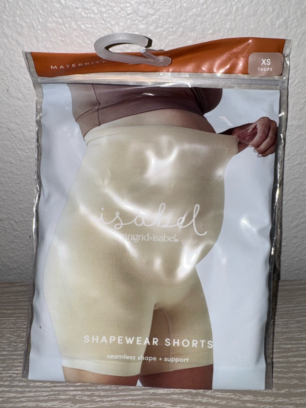 Isabel Maternity by Ingrid & Isabel shapewear shorts, seamless + support -XS
